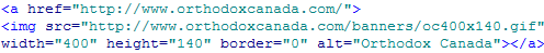 Code for Orthodox Canada button 400x140 pixels